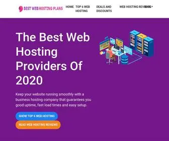 Bestwebhostingplans.org(Best Web Hosting Reviews) Screenshot