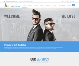 Bestwebonline.com(Website Promotion in Delhi) Screenshot