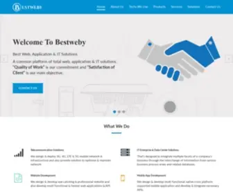 Bestweby.com(Best web & IT solutions) Screenshot