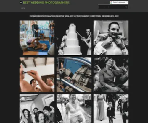 Bestweddingphotographers.com(International Award Winning Photographer Directory) Screenshot