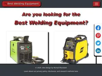 Bestweldingequipment.com(Best Welding Equipment) Screenshot