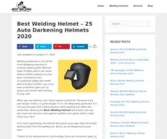 Bestweldinghelmet.net(Safety of the welder) Screenshot