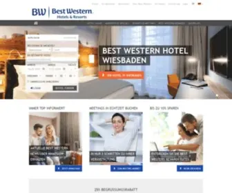 Bestwestern-CE.com(Hotel Suche) Screenshot