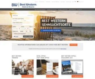 Bestwestern.ch(Hotel Suche) Screenshot