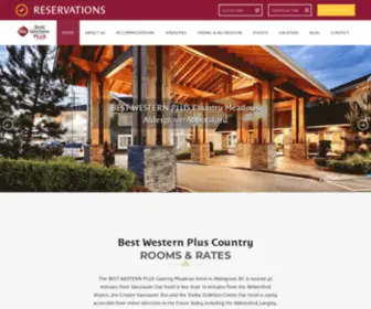 Bestwesterncountry.com(Aldergrove Hotels) Screenshot