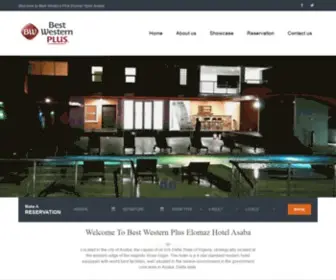 Bestwesternelomazhotel.com(Best Western Plus Elomaz Hotel) Screenshot