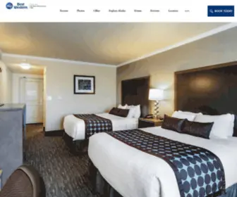 Bestwesternfairbanks.com(Best Western PLUS Chena River Lodge) Screenshot