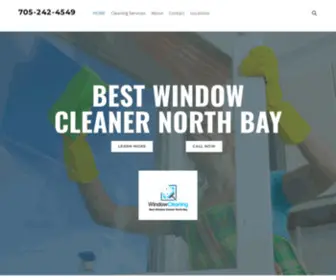 Bestwindowcleanernorthbay.ca(Window Cleaning Services) Screenshot