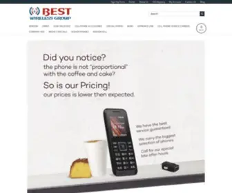 Bestwirelessgroup.com(Best wireless group) Screenshot