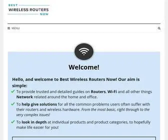 Bestwirelessroutersnow.com(Best Wireless RoutersTop Rated Wi) Screenshot