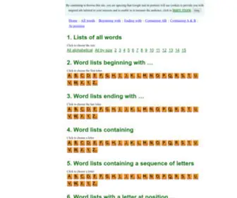 Bestwordlist.com(Best Word List) Screenshot