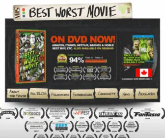 Bestworstmovie.com(BEST WORST MOVIE) Screenshot