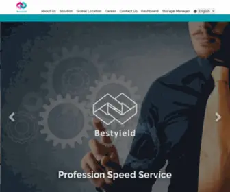 Bestyield.com(百事益國際) Screenshot