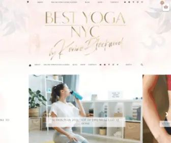 Bestyoganyc.com(Best Yoga NYC) Screenshot