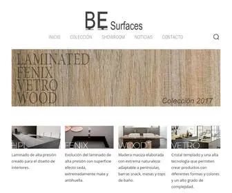 Besurfaces.com(Materiales de calidad) Screenshot