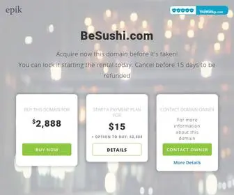 Besushi.com(BeSushi) Screenshot