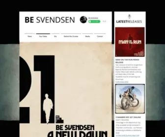 Besvendsen.com(Be Svendsen Tour Dates) Screenshot