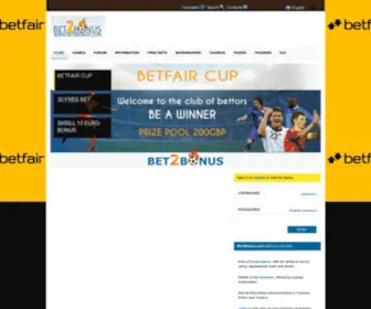 Bet2Bonus.com(Bookmakers) Screenshot