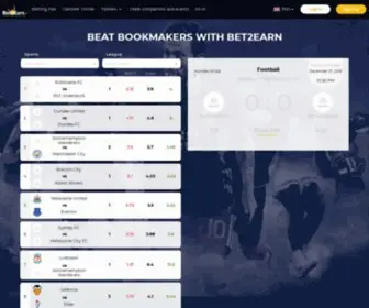 Bet2Earn.com Screenshot