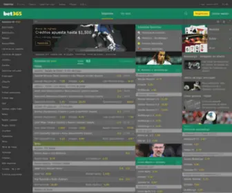 Bet365.mx Screenshot