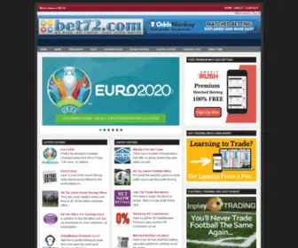 Bet72.com Screenshot