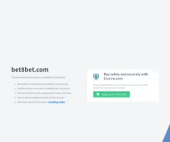 Bet8Bet.com Screenshot