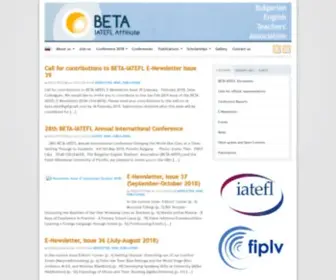 Beta-Iatefl.org(29th BETA) Screenshot