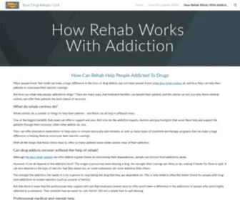 Beta-Research.com(Best Drug Rehabs USA) Screenshot