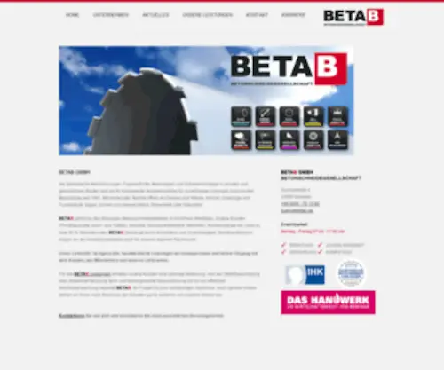 Betab.de(Fugenschnitte) Screenshot