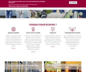 Betafence.ch(Fabricant) Screenshot