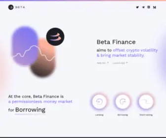 Betafinance.org(Beta Finance) Screenshot