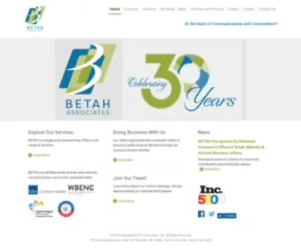 Betah.com(BETAH Associates) Screenshot