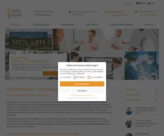 Betaklinik.de(Beta Klinik) Screenshot