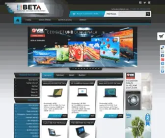 Betakomerc.rs(Početna strana) Screenshot