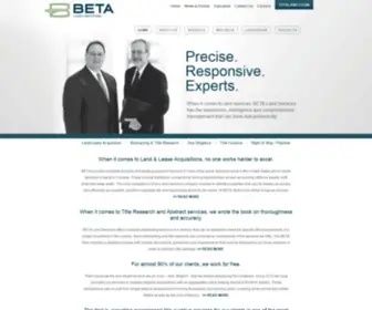 Betalandservices.com(Land Acquisition) Screenshot