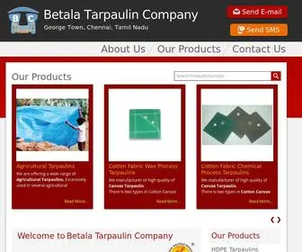 Betalatarpaulin.com(Betala Tarpaulin Company) Screenshot