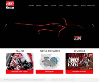 Betamotor.com.au(Beta Motorcycles Australia) Screenshot