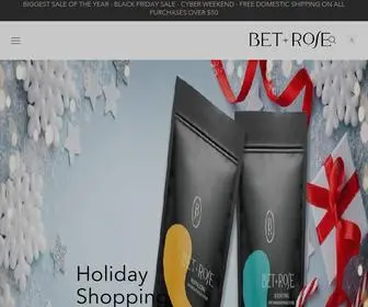 Betandrosebodycare.com(Non-Toxic Skincare) Screenshot