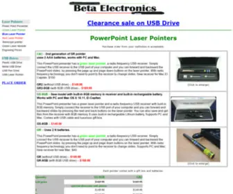 Betapointer.com(Beta Electronics) Screenshot