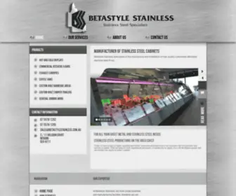 Betastylestainless.com.au(Stainless Steel Fabrication Services on the Gold Coast) Screenshot