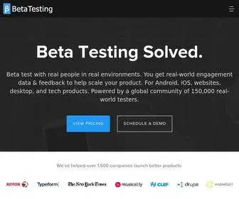 Betatesting.com(Beta Testing for Apps) Screenshot