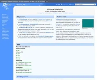 Betawiki.net(Betawiki) Screenshot