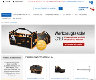 Betawork.de(Sicherheitsschuhe und Arbeitsbekleidung) Screenshot