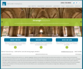 Betcherfg.com(Betcher Financial Group) Screenshot