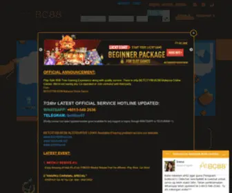 Betcity88.com(Betcity 88) Screenshot