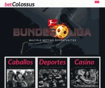 Betcolossus.mx(Access to the website is blocked) Screenshot