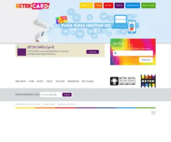 Betekcard.com(BETEK CARD) Screenshot