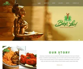 Betel-Leaf.com(BETEL-LEAF CHETTINAD RESTAURANT) Screenshot