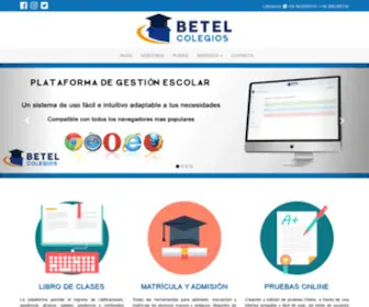 Betelcolegios.cl(Betel Colegios) Screenshot