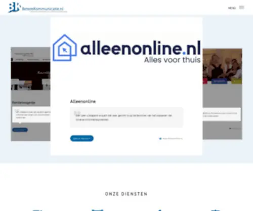 Beterekommunicatie.nl(Fullservice webdesign en communicatiebureau) Screenshot